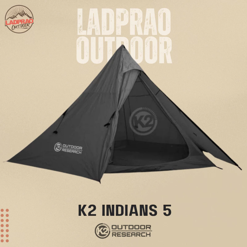 K2 INDIANS5 เต็นท์ทรงกระโจม 5P
