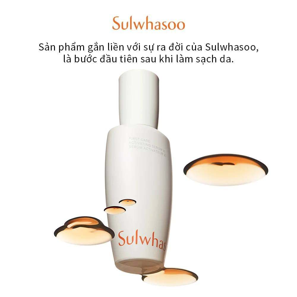 รับประกันของแท้💯 SULWHASOO First Care Activating Serum VI 90ml. โซลวาซู เซรั่มเกาหลี ลดเลือนริ้วรอย