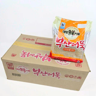 ยกลัง โอเด้งเกาหลี 1 ลัง 10 ถุง ออมุกเกาหลี ปลาแผ่น สินค้าแช่แข็ง 어묵 오뎅 KOREAN FISH CAKE