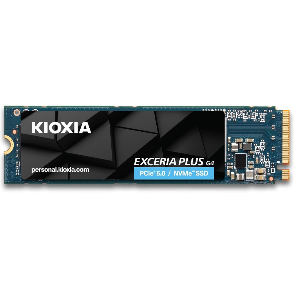 KIOXIA EXCERIA PLUS G4 SSD 1TB M.2 NVMe Gen5x4 M.2 2280 (LVD10Z001TG8)