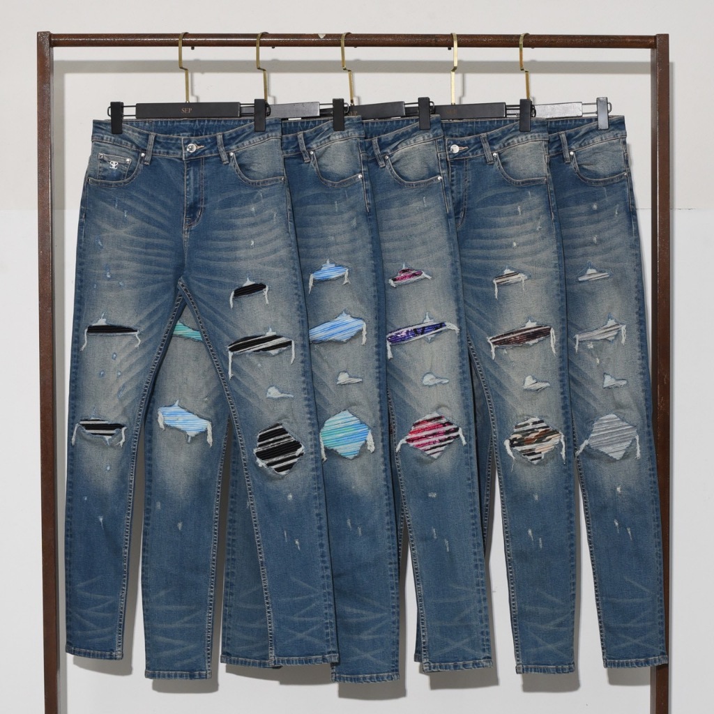 กางเกงยีนส์SEP Mid-Track 5 Skinny Denim Limited