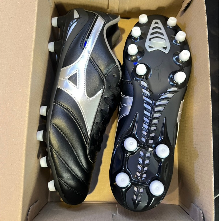 รองเท้า สตั๊ด ฟุตบอล นก มิซูโน่ Mizuno Morelia Dna Jp Fg - หนังวัวแท้ฟอกนุ่ม แถม ถุงผ้า ดันทรง กล่อง