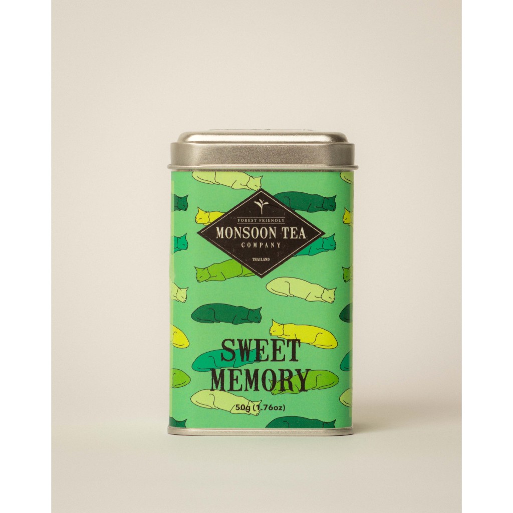 ชาเขียว Sweet Memory Green Tea from Thailand ชาป่า กลิ่นหอมและกลมกล่อม ละมุนละไม