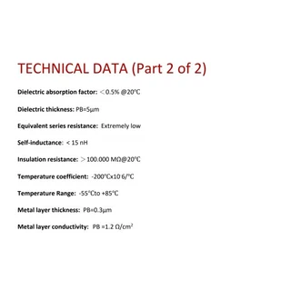 Jantzen Audio STANDARD Z-CAP Metalized polypropylene foil capacitor.