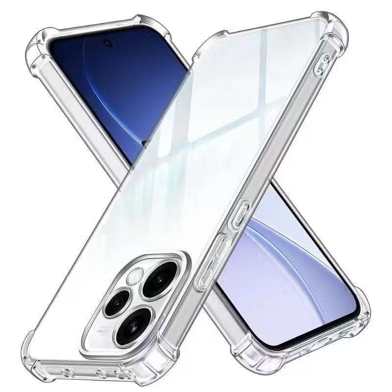 เคสใสชิลิโคนนิ่ม สำหรับ Oppo Reno15 Reno15Pro Max Reno14F 15F Reno14 Pro เคสกันกระแทกใส