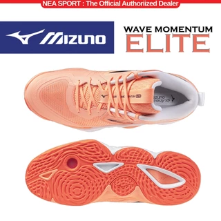 [ลิขสิทธิ์แท้] MIZUNO WAVE MOMENTUM ELITE MID รองเท้าวอลเลย์บอล รุ่นท๊อป ตัวเด็ด มิตซูโน่ แท้ หุ้มข้อ