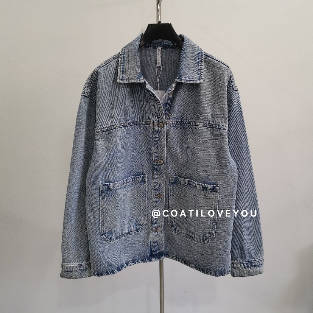Stradivarius​ Denim​ Jacket​ 

