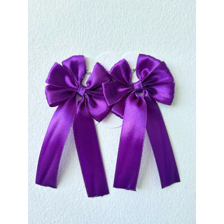 2 🎀 กิ๊บโบว์ริบบิ้นคู่สุดน่ารัก 🎀 เพิ่มความน่ารักสดใสให้ทุกวันของคุณหนูด้วยกิ๊บโบว์ริบบิ้นดีไซน์เรียบหรู สีสวยหวาน