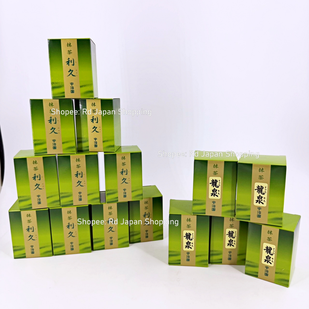 ลดราคาหมดอายุเดือน 3-5/26 ของแท้ 30g ญี่ปุ่น Matcha Ryusen Kotomidori Rikyu มัทฉะ มัตจะ อูจิ ริคิว โคโตะมิโตริ ริวเซ็น