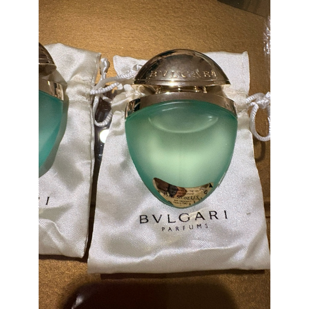 Bvlgari parfume 15ml แท้100%มี 3 ขวดราคาขวดละ 1,500 บาทใหม่คะ