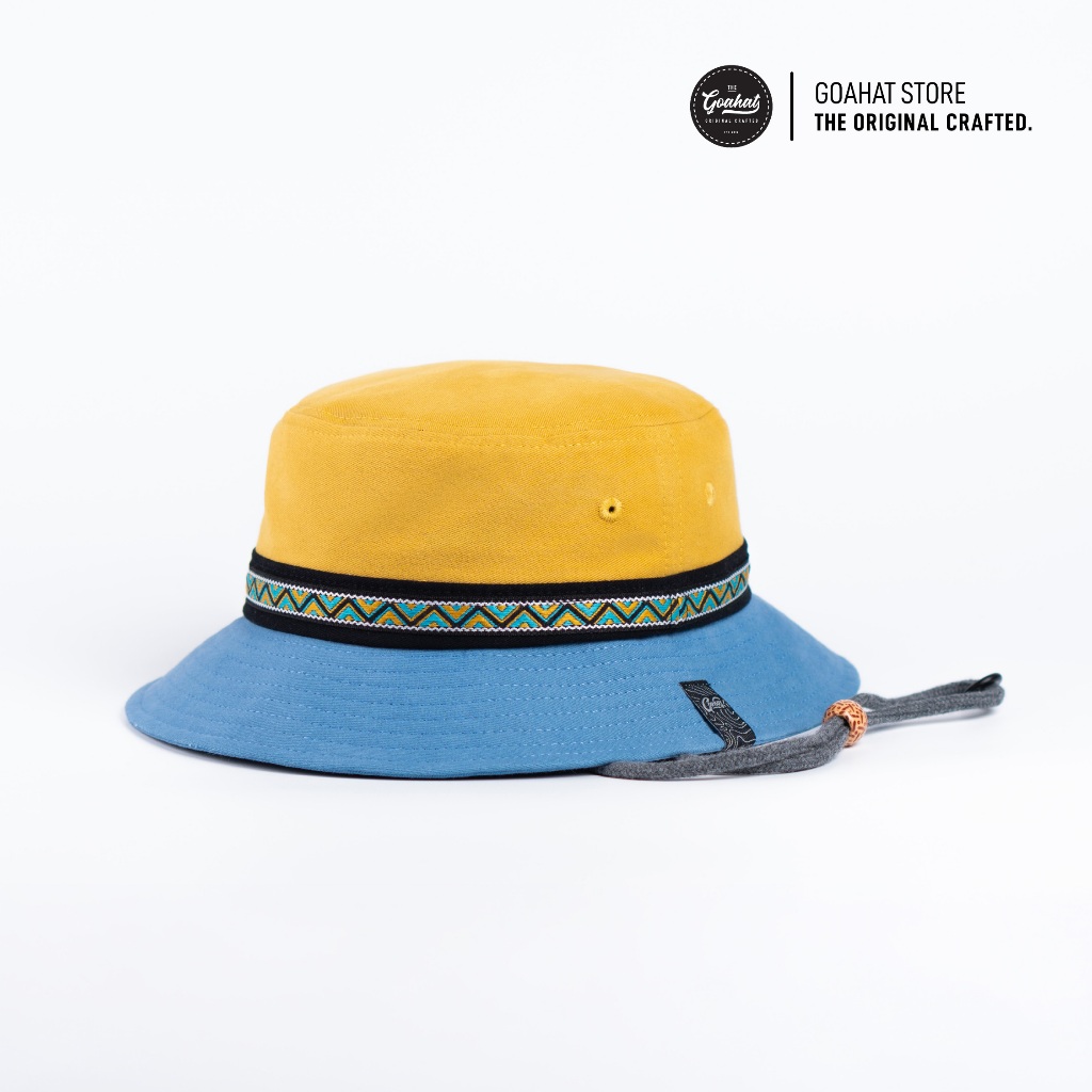 G136 Sun Sky หมวกบักเก็ต Premium Cotton สไตล์วินเทจ นุ่ม เบา ใส่สบาย ระบายอากาศได้ดี