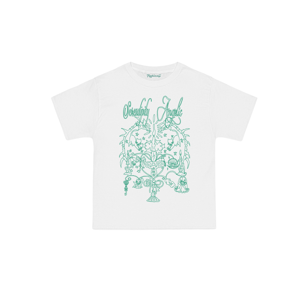 (Pre-order4-7days)redolence.studio เสื้อยืดทรงoversize Serendipity Angelic tee
