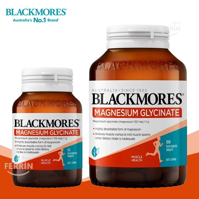 Blackmores Magnesium Glycinate 100 Tablets แมกนีเซียมไกลซิเนต