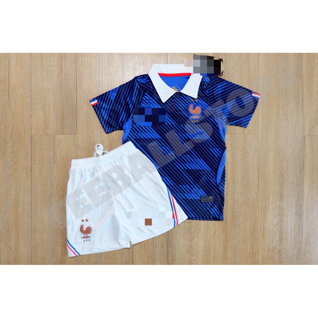 ชุดเด็กทีม F-R-A สีน้ำเงิu เกรดแฟนบอu 2026 Size 16-28 ของมีจำนวนจำกัด