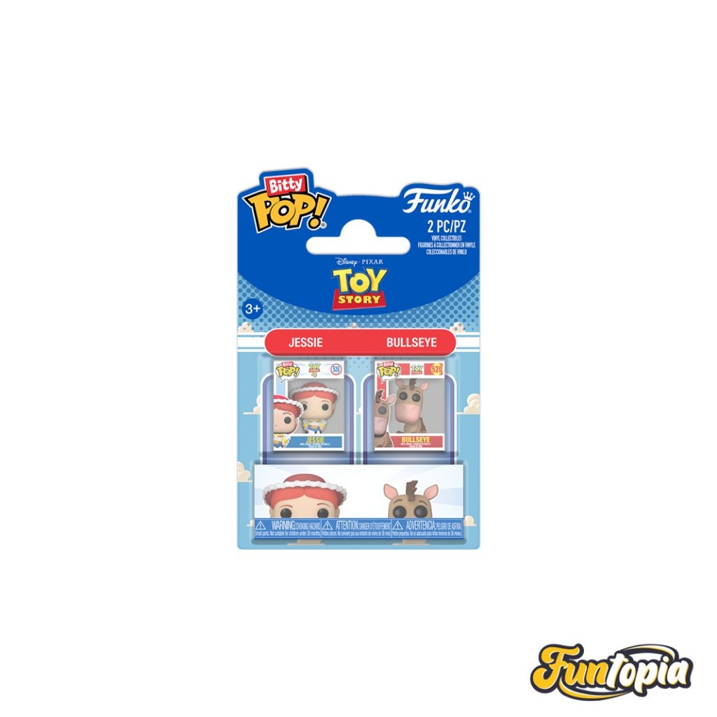 Funko Bitty POP! (94218) Jessie & Bullseye Bitty POP!: Toy Story by Funko (Pack 2)