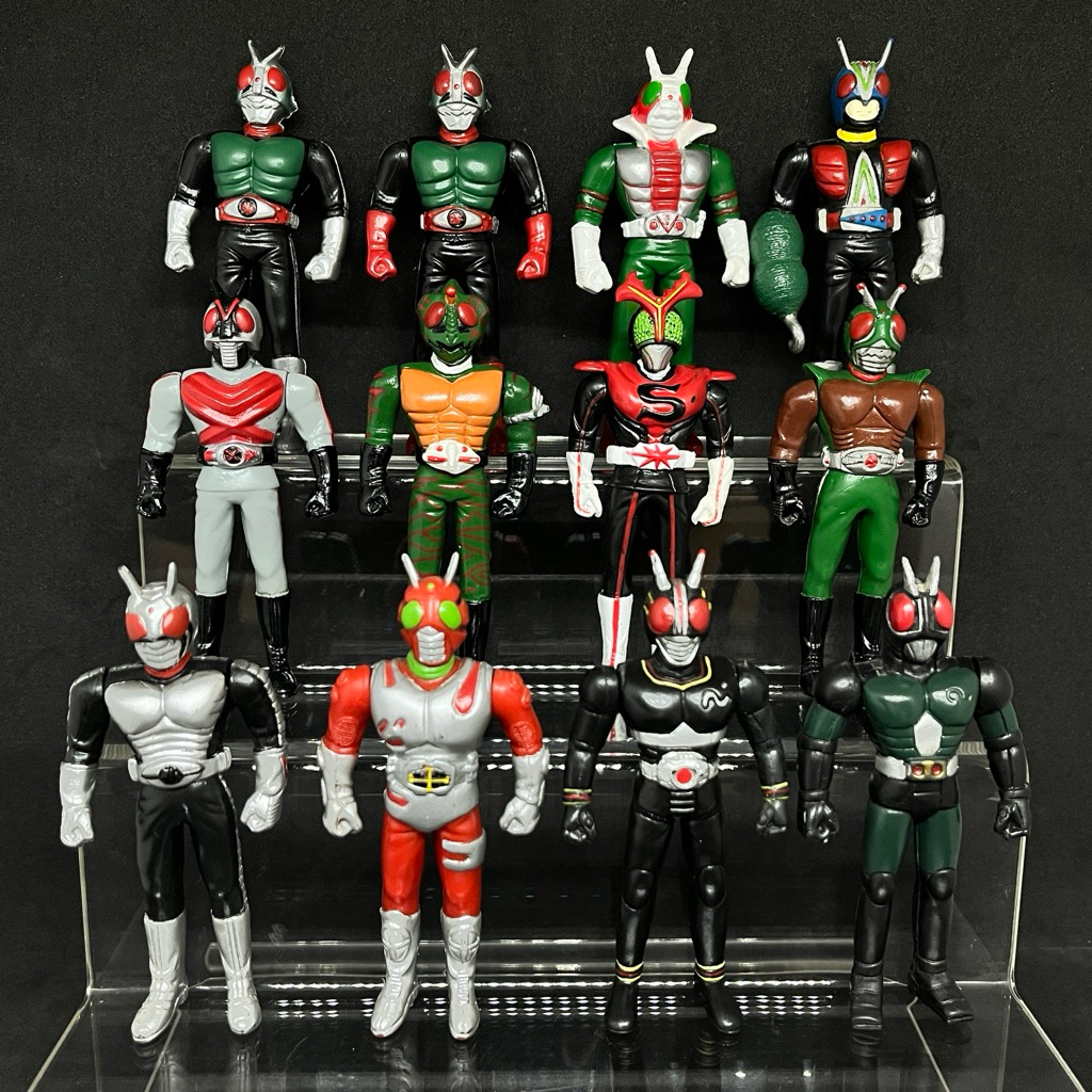 🔥ไอ้มดแดง Kamen Rider งานเซเว่นอีเลฟเว่น 7-11 ยุคโชวะ Showa งานของเล่นเก่า ของเล่นไทย งานเก่ายุค90s 