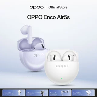 [ใหม่] OPPO Enco Air5s | หูฟังบลูทูธ ไร้สาย ออปโป้ เบสหนัก เสียงชัดรอบทิศ สวมใส่เบา สบาย ตัดเสียงรบกวนเรียลไทม์ กันน้ำ