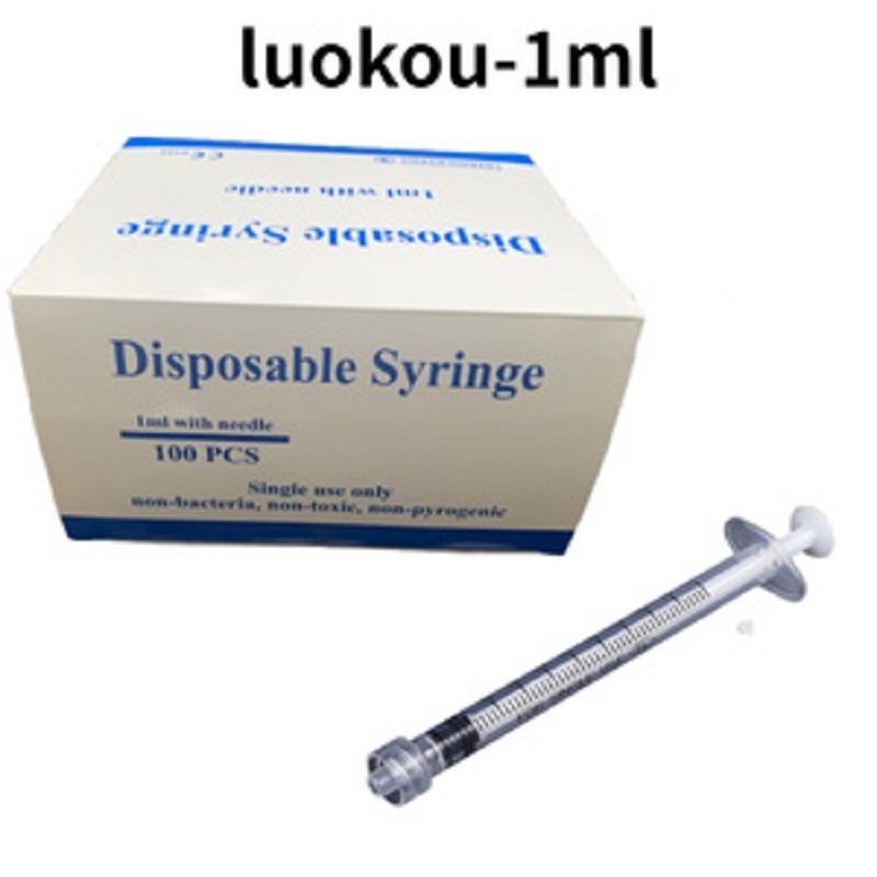 กระบอกพลาสติกหัวเกลียวล็อคขนาด1ml แบบไม่มีเข็ม รูปที่ 2