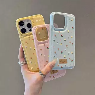 เคสมือถือการ์ตูนแฟชั่น สีพาสเทล ป้องกันเครื่อง กันตก สำหรับ iPhone 17 16 15 14 13 12 11 Series