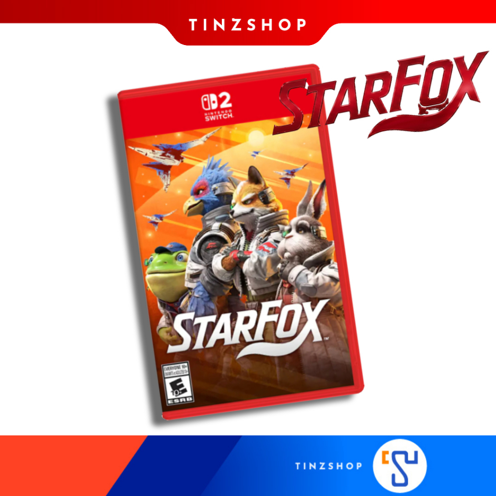 [เกมใหม่ พร้อมส่ง] [Switch2] Nintendo Switch 2 Game : Star Fox Zone Asia (Game Card) ตลับเกม + ของแถม