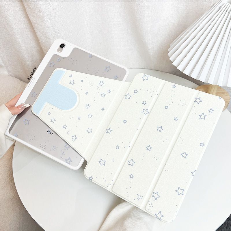 เคสไอแพดน่ารัก ป้องกันรอย หมุน360° เข้ากัน Air6/7/8 Air11 2025 Gen10/11 Air4/5 Gen7/8/9 Pro11 ปี18/20/21/22