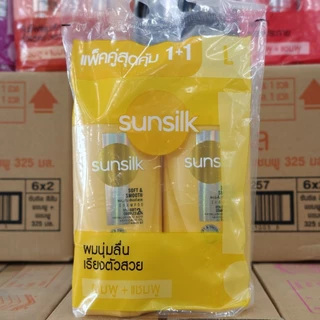 ซันซิล หัวปั้ม แชมพู+แชมพู ปริมาณ 325+325มล. (แพ็คคู่)