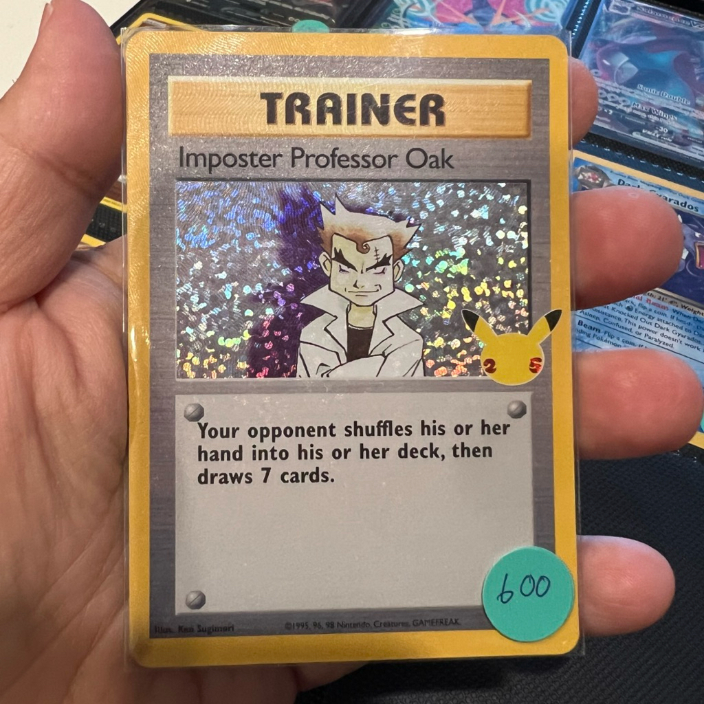 Pokémon TCG Pokémon Celebrations Imposter Professor Oak
