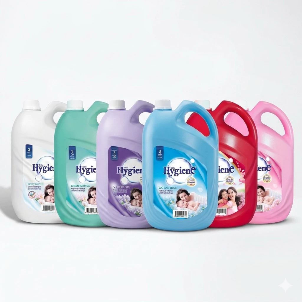 Hygiene ผลิตภัณฑ์ ปรับผ้านุ่มไฮยีน แกลลอน ขนาด 2800 มล.