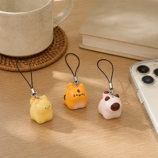 พวงกุญแจห้อยโทรศัพท์ลายการ์ตูนน่ารัก ใช้ได้กับเคสโทรศัพท์ทุกรุ่น ทันสมัย ​​ใช้งานได้จริง ใช้ได้กับทุกรุ่น