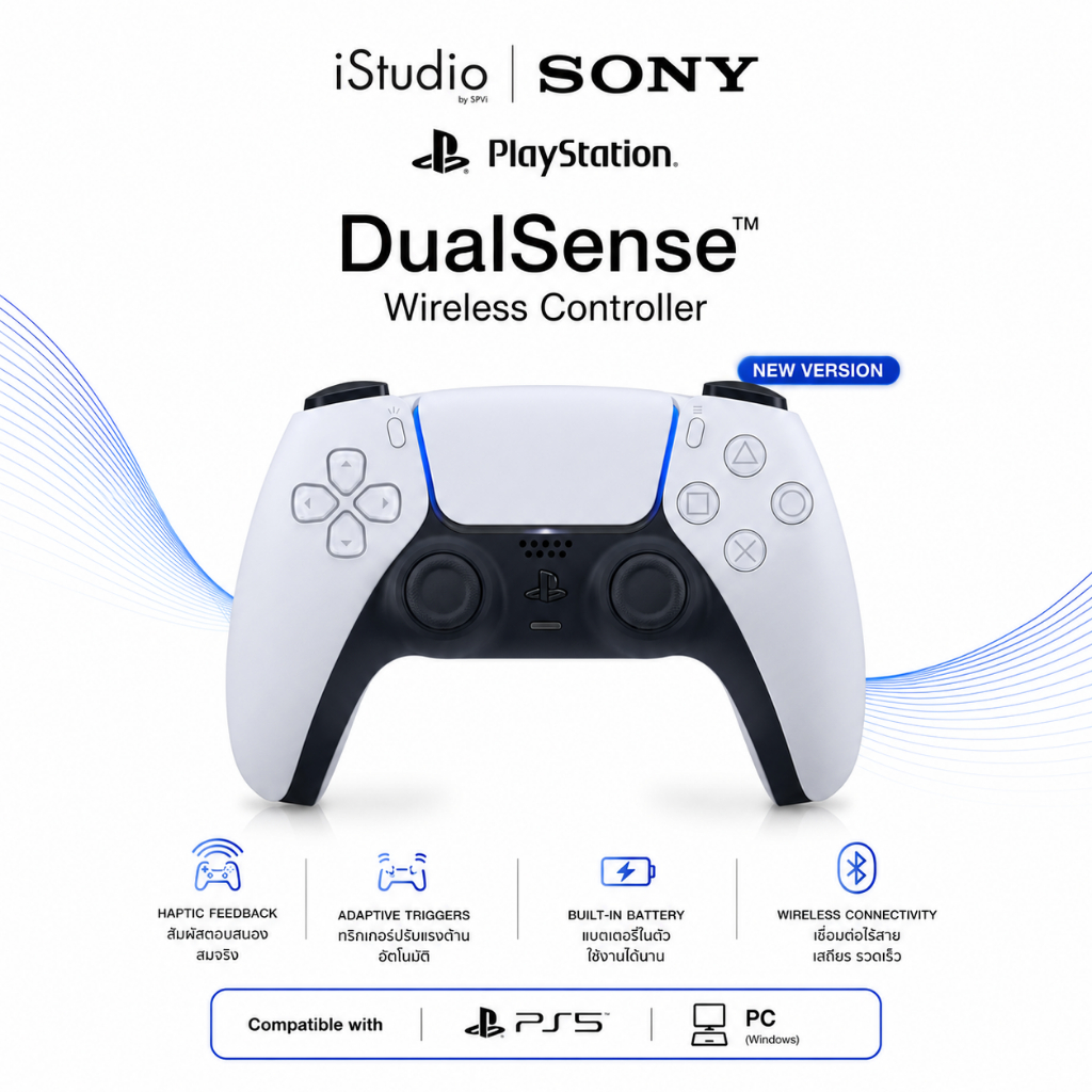 SONY DUALSENSE WIRELESS CONTROLLER จอยคอนโทรลเลอร์