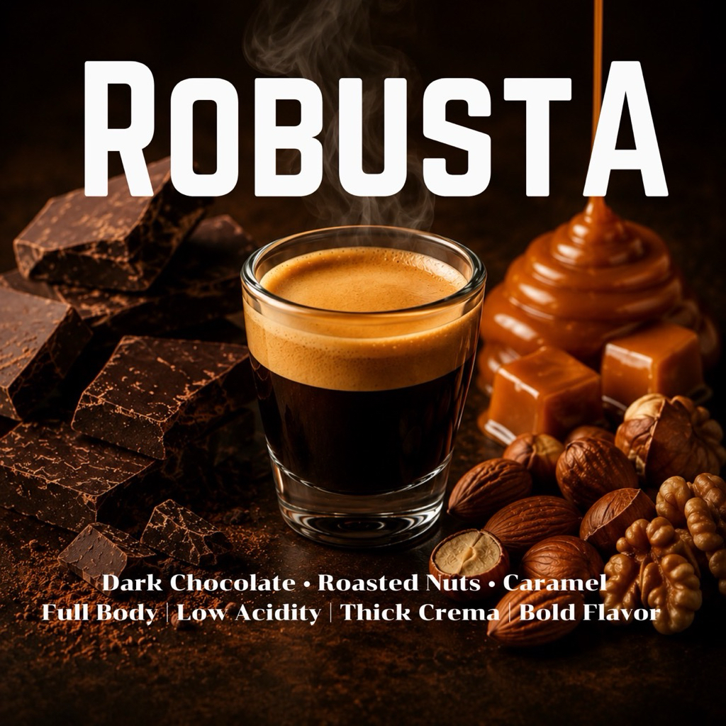 ROBUSTA โรบัสต้า 100%