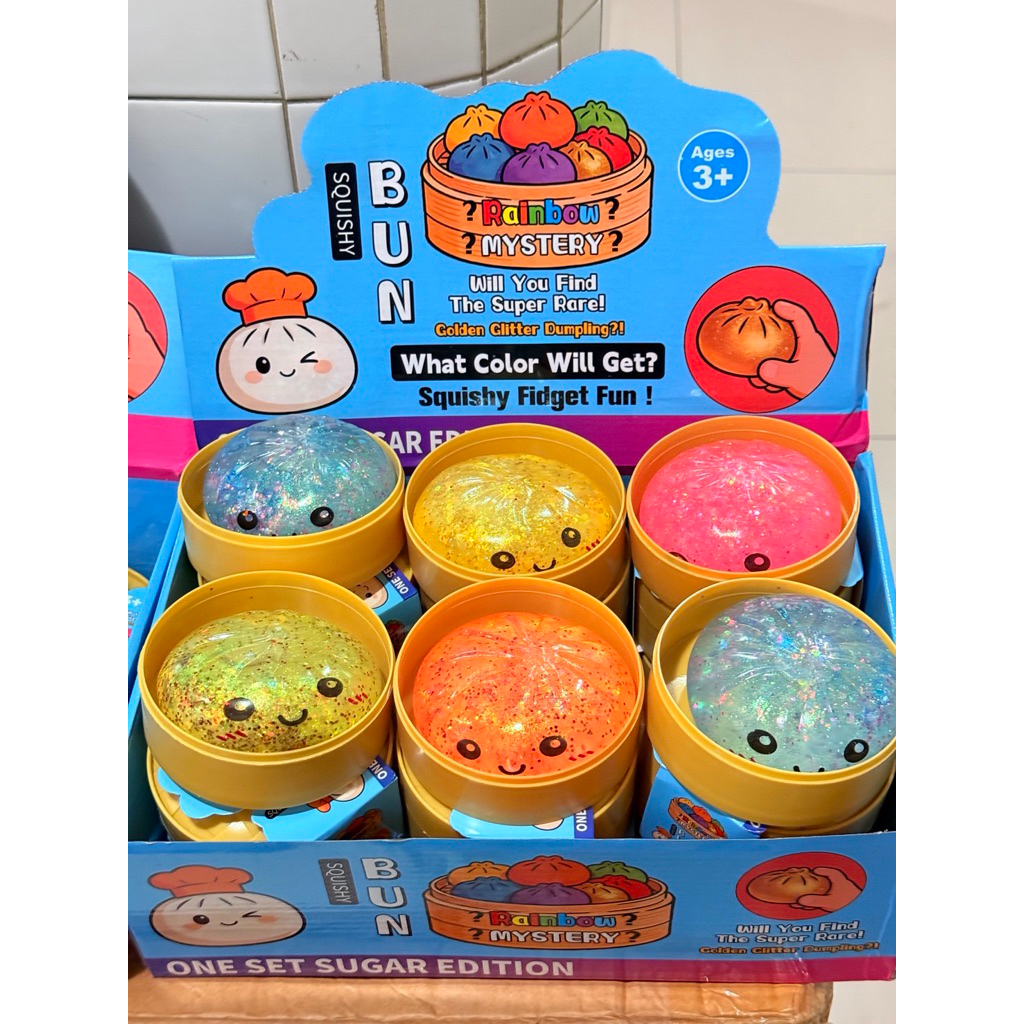 เปาหนึบ สกุชชี่ (1ชิ้น) สุ่มสี พร้อมส่ง