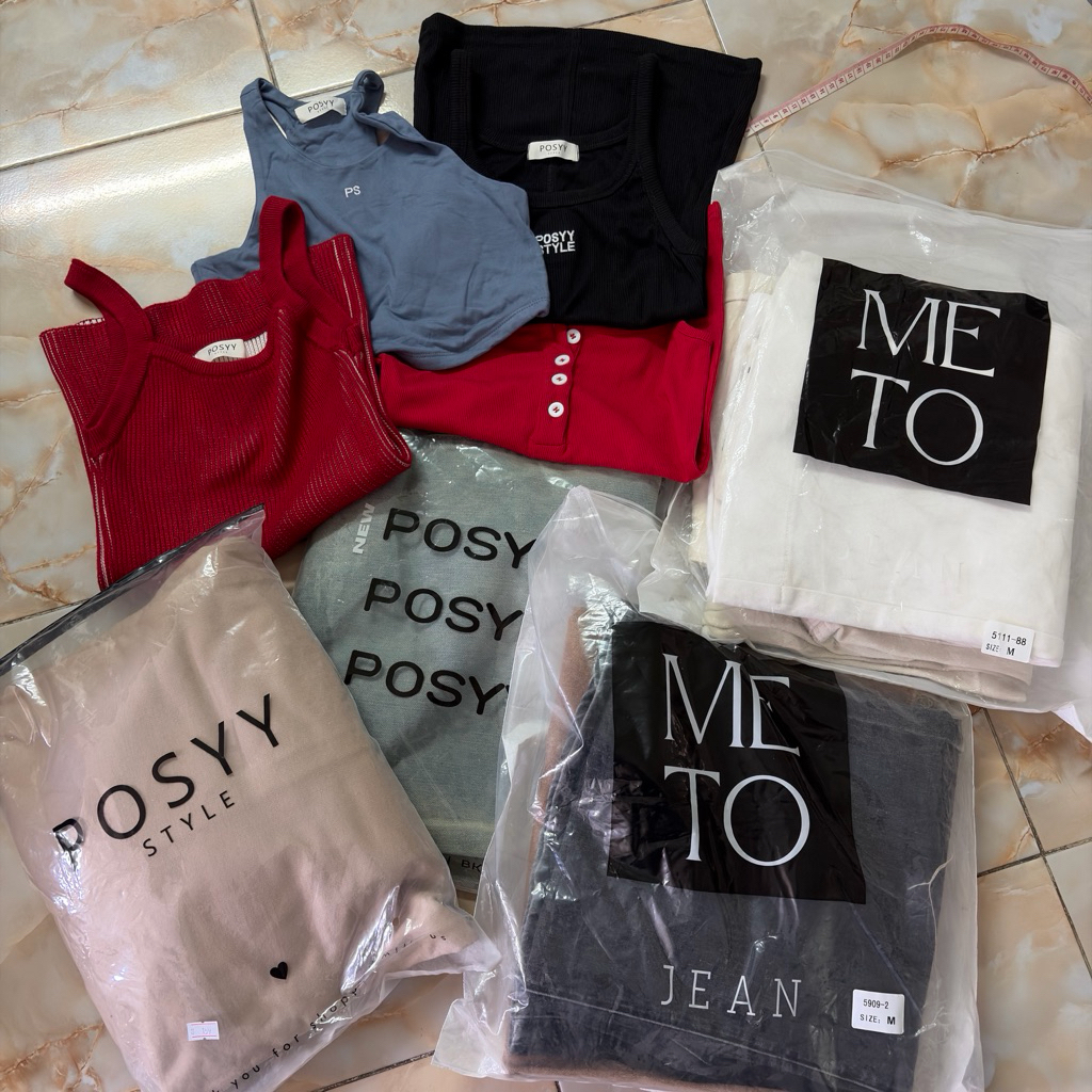 🖤𝙿𝙾𝚂𝚈𝚈 𝚂𝚃𝚈𝙻𝙴 🖤METO ส่งต่อ มือ1 มือ2 Up 01/07/69