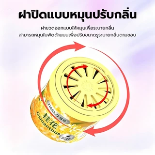 [พร้อมส่ง] เจลปรับอากาศ สูตรเข้มข้น หอมฟุ้ง สยบทุกกลิ่นเหม็น หอมนาน 30 วัน สารสกัดจากธรรมชาติ