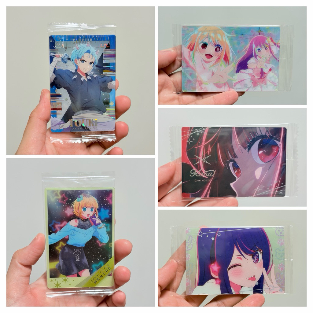 (งานแท้ สินค้ามือสองจากญี่ปุ่น) การ์ด การ์ดเมะ การ์ดสะสม อนิเมะ OSHI NO KO เกิดใหม่เป็น ลูกโอชิ