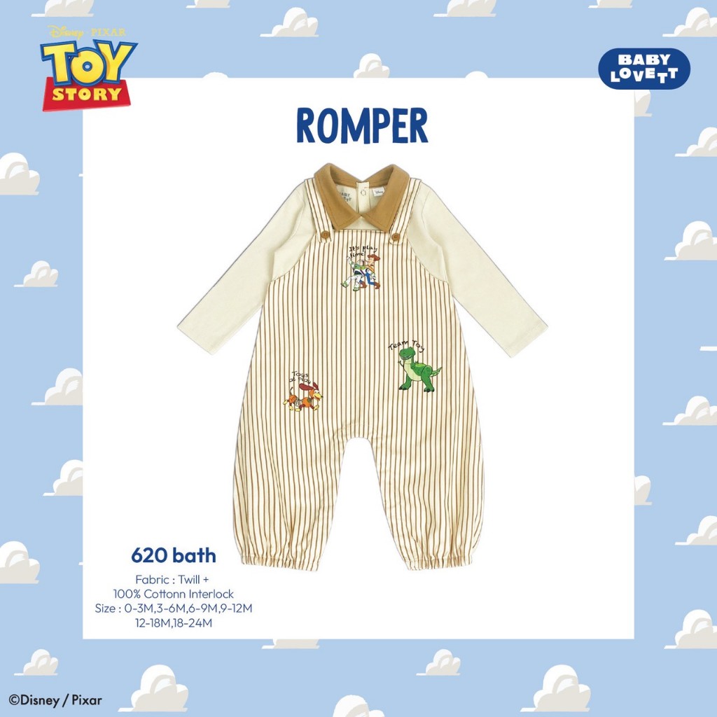 [Babylovett] 17 Toy Story - Romper