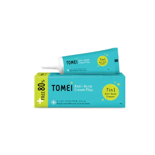 Tomei 7in1 Anti-Acne Cream Plus โทเมอิ ครีมสำหรับทาผิวที่เป็นสิว มีส่วนช่วยให้รอยสิวดูจางลง 9 กรัม