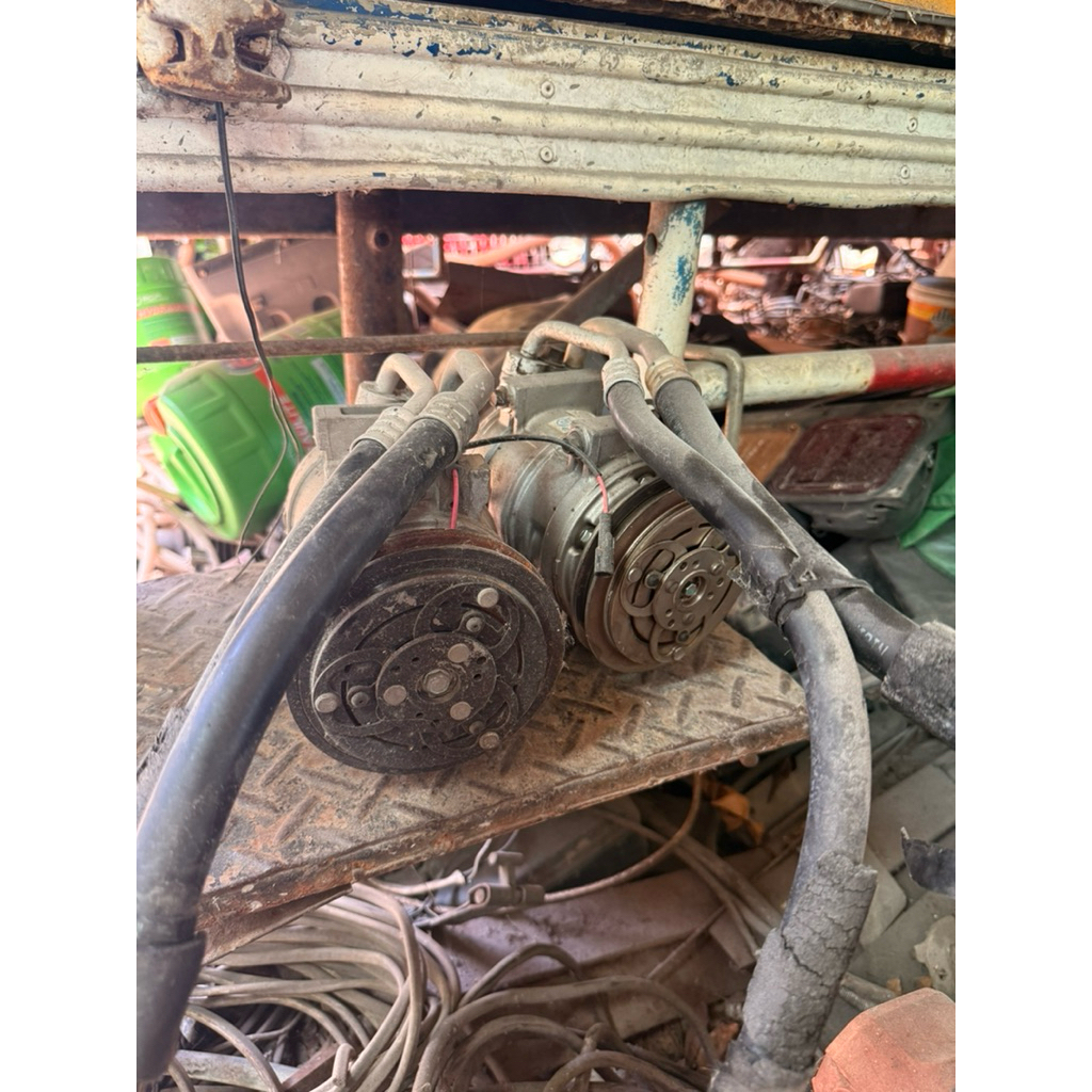 คอมแอร์ isuzu npr150 nqr175 เครื่อง4hk1 มือสอง
