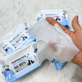 DR.JEAB+ ทิชชู่เปียกสำหรับสัตว์เลี้ยง หอมนาน ฆ่าเชื้อ 99.99% ใน 30วิ ลดกลิ่น ลดคัน อ่อนโยน ปลอดภัย พัฒนาโดยสัตวแพทย์