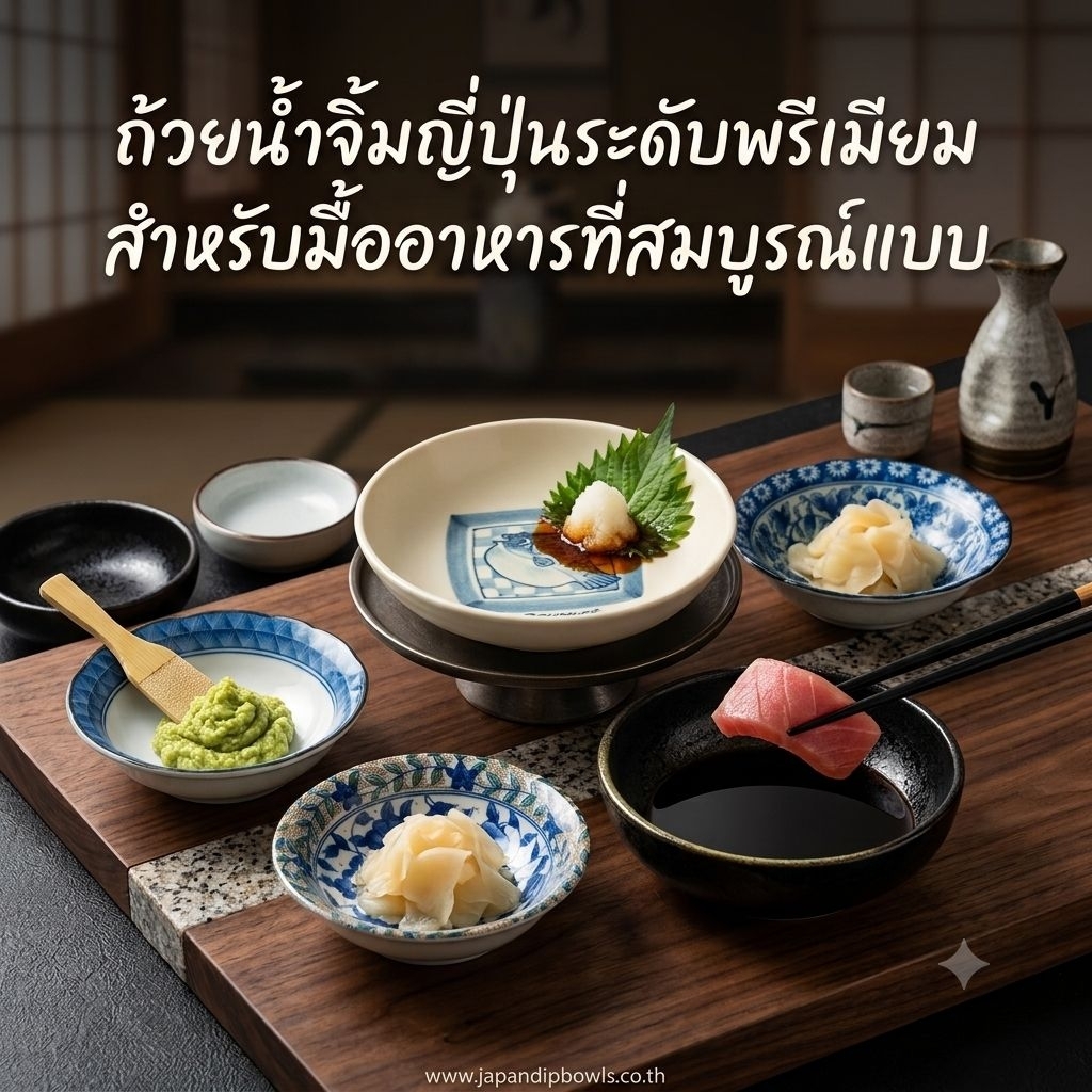 ถ้วยใบเล็ก ถ้วยน้ำจิ้ม น้ำพริก ถ้วยเซรามิคจากญี่ปุ่น สภาพดี stock A19