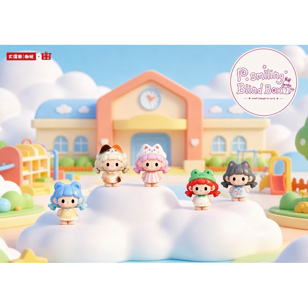 พร้อมส่งในไทย 🌟; TITI Cloud [ 1 จุ่ม 4 ตัว ]