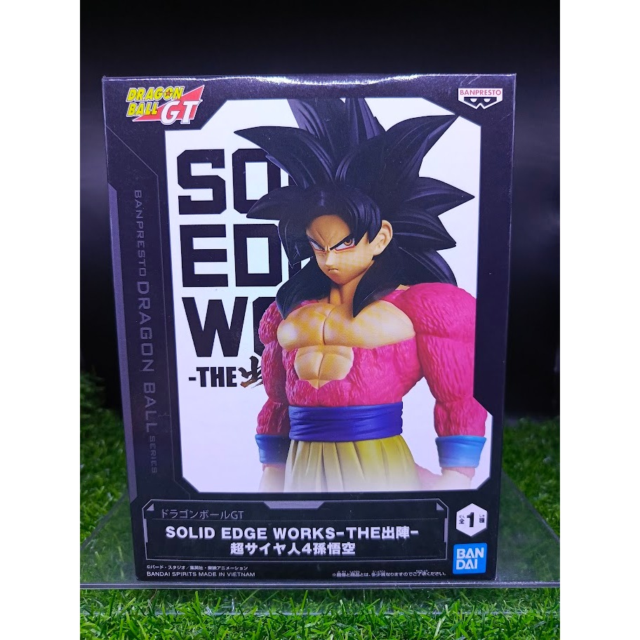 (ของแท้) SS4 โกคู ดราก้อนบอล SS4 Son Goku - DragonBall Solid Edge Works Figure