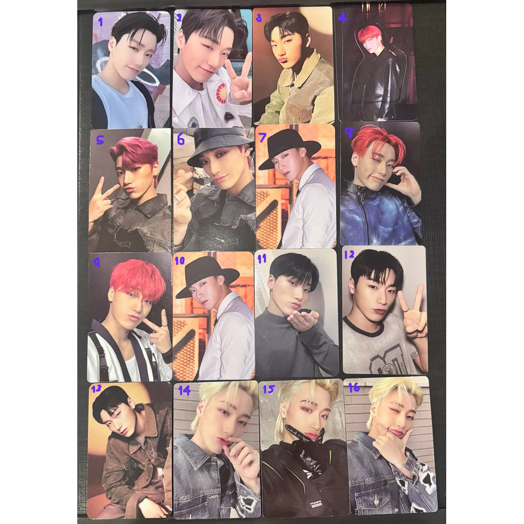 (พร้อมส่ง) ATEEZ - Photocards (San)