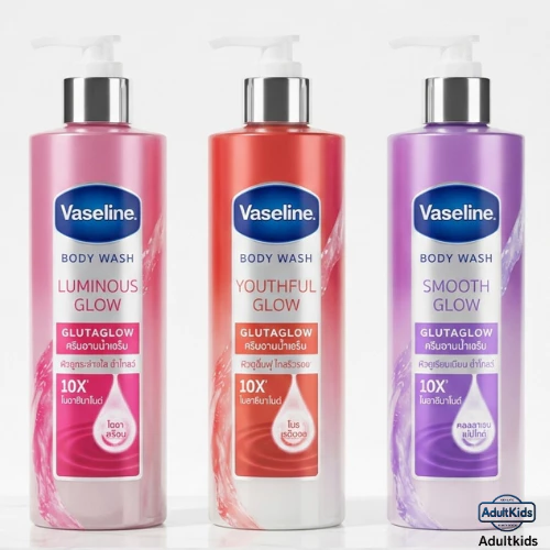 Vaseline วาสลีน บอดี้ วอช สมูท โกลว์ กลูต้าโกลว์ 425 มล. ลูมินัส โกลว์ ยูธฟลู โกลว์ สมูท โกลว์