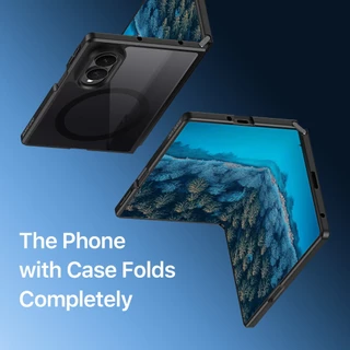 Samsung Galaxy Z Flip8/Z Fold 8/7/8 Ultra แท้ เคส DUX DUCIS Aimo Mag Series PC TPU ไหล เส้น เคลือบด้านป้องกันลายนิ้วมือ