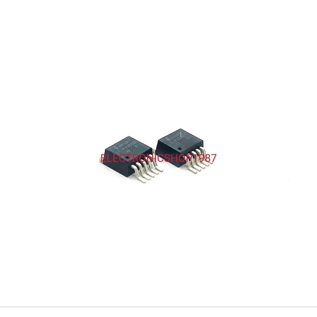 ราคาต่อ 1ตัว 👉👉IC SMD TO-263/5 LM2596 LM2596S-5.0 LM2596S-12 Switching Regulator IC Chip 3A เลคกูเลเ