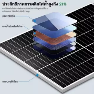 แผงโซล่าเซลล์ 600W จัดส่งฟรี คุณภาพดี ราคาเหมาะสม ผลิตไฟได้ดี ประหยัดไฟ ติดตั้งง่าย ใช้ในบ้าน