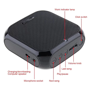 ลำโพงพกพา Riino K400FM พร้อมไมโครโฟนไร้สาย ใช้งานสะดวก น้ำหนักเบา ไมค์ช่วยสอน ลำโพงพกพา ไมค์ลอย