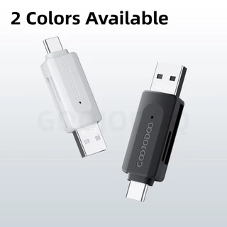 GOOJODOQ เครื่องอ่านบัตร Card reader เหมาะสำหรับโทรศัพท์มือถือหรือคอมพิวเตอร์