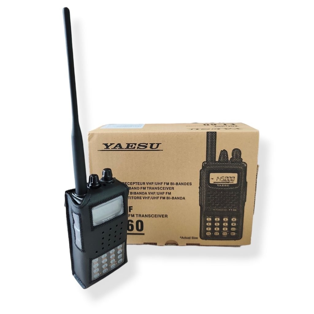 ซองหนังตรงรุ่นสำหรับวิทยุสื่อสาร Yaesu FT-60R